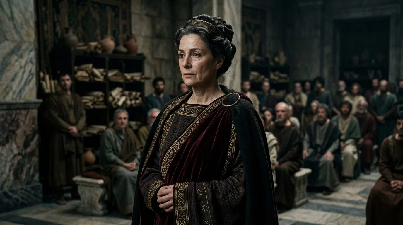 Sosipatra of Ephesus: The Mystic Who Commanded Hundreds of Students - Historical illustration