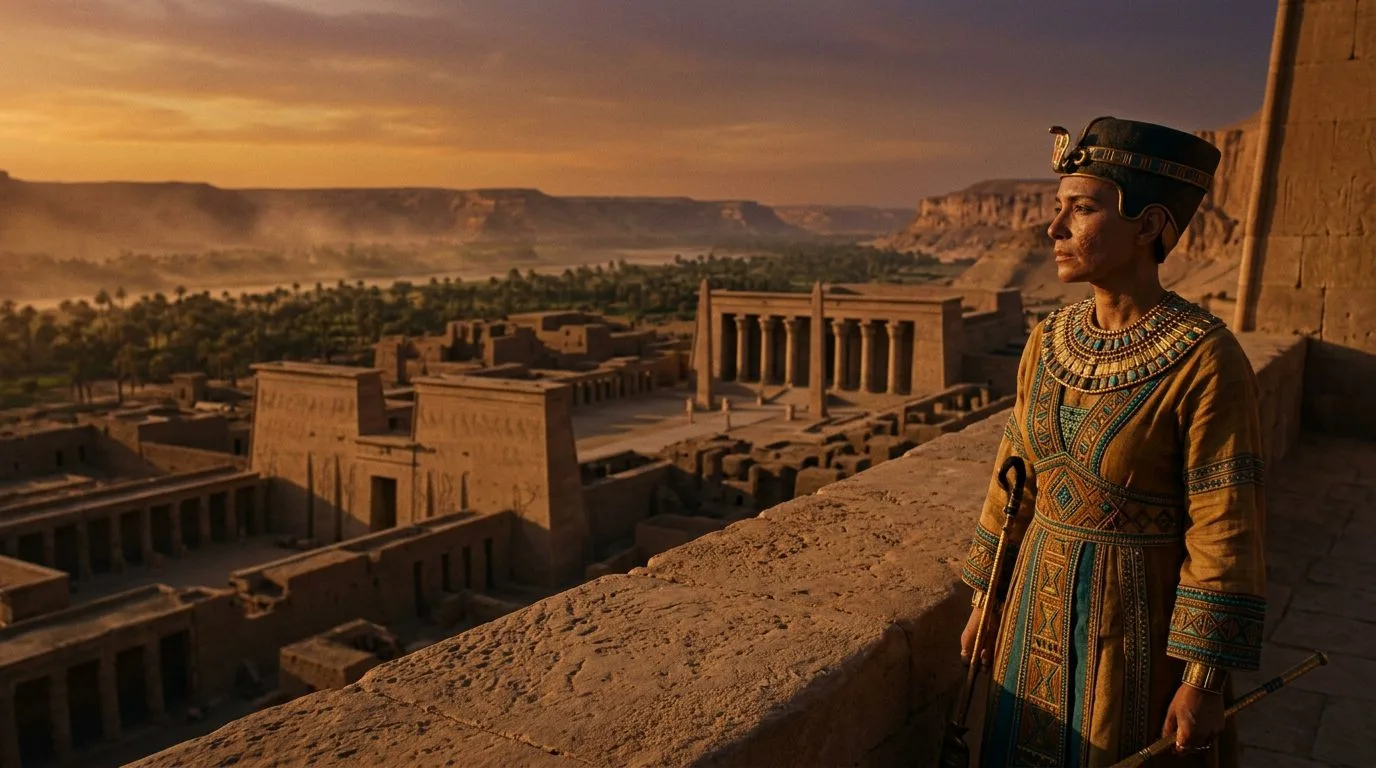 Sobekneferu - Egypt’s First Confirmed Female Pharaoh - Historical illustration