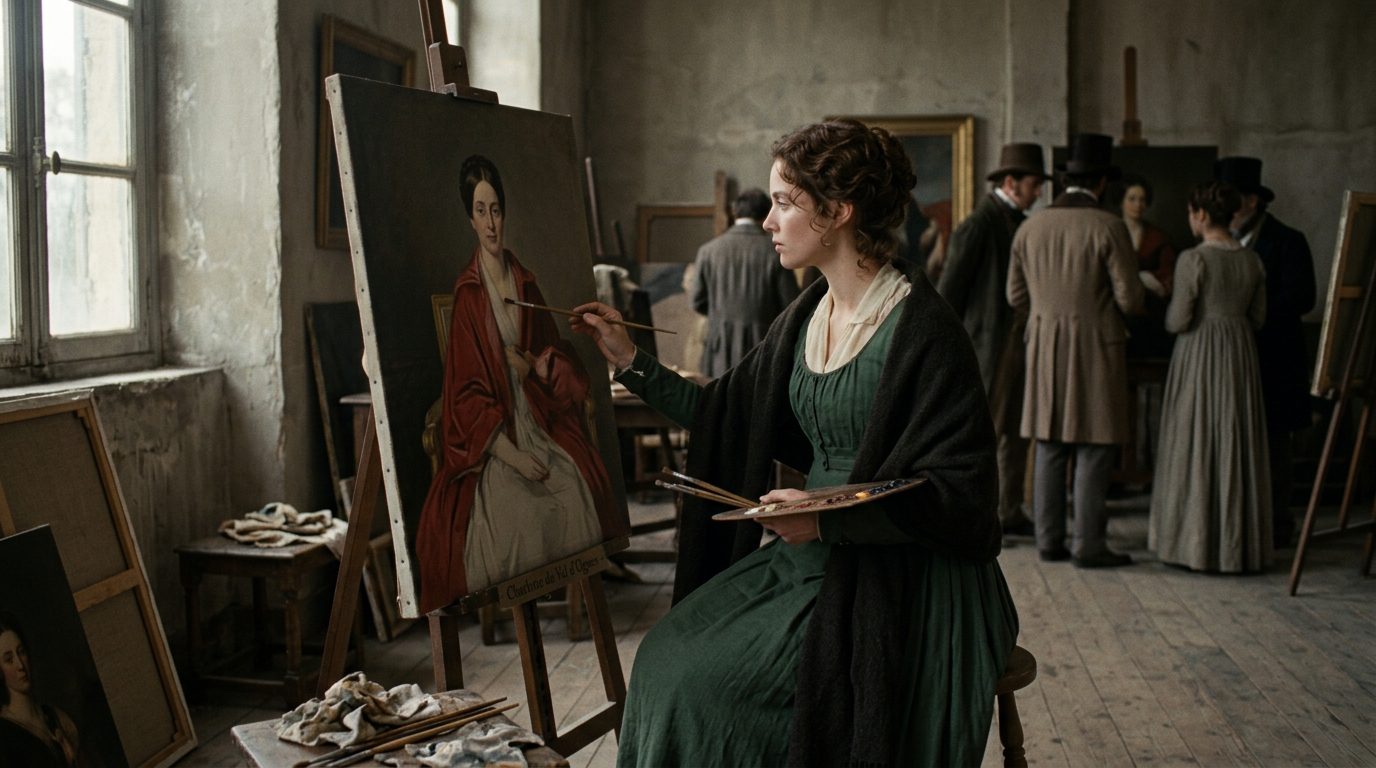 Marie-Denise Villers - Neoclassical Portraitist - Historical illustration