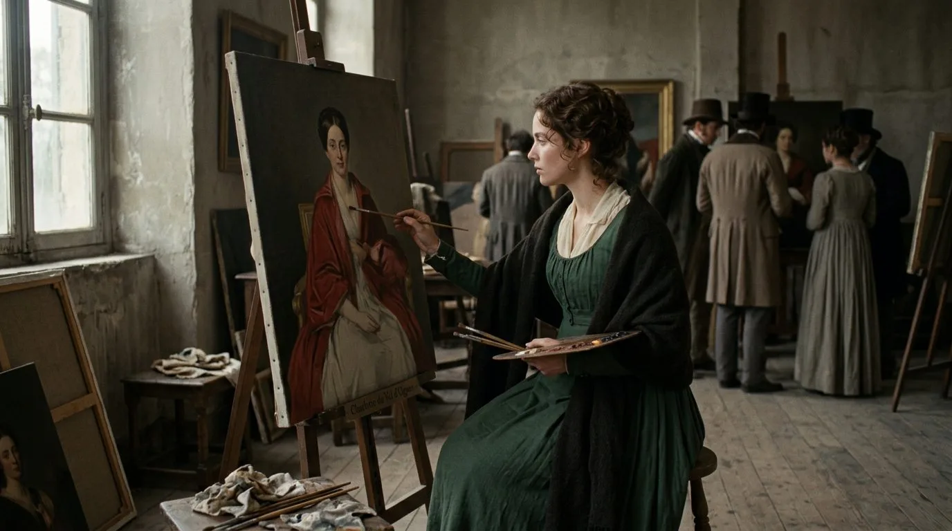 Marie-Denise Villers - Neoclassical Portraitist - Historical illustration