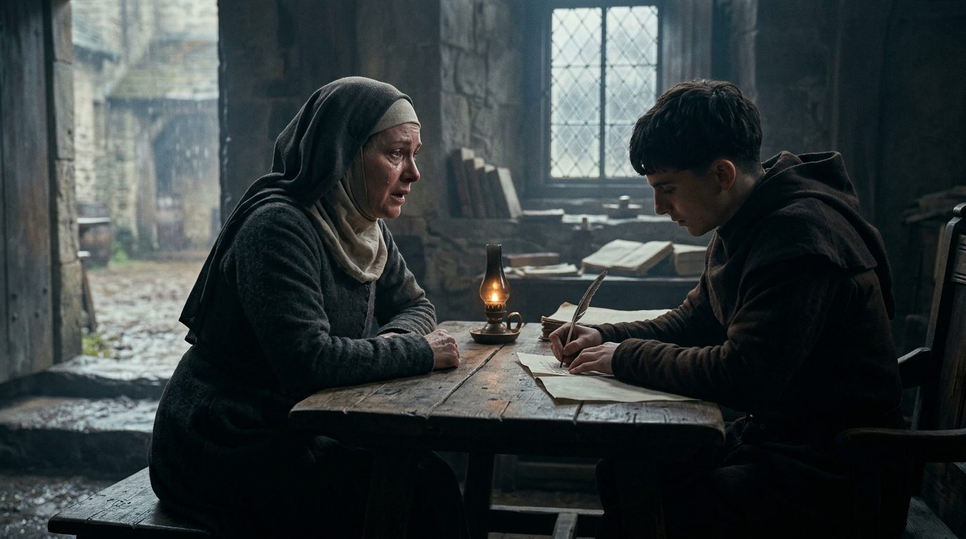Margery Kempe - The Mystic Who Wrote England’s First Autobiography - Historical illustration