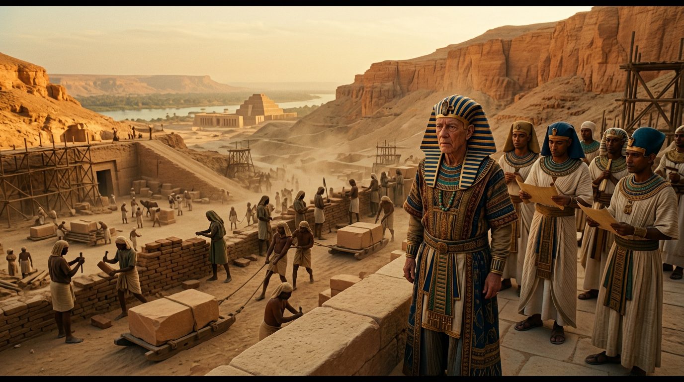 Ay Ruled Egypt for Four Years and Left One Massive Mystery - Historical illustration