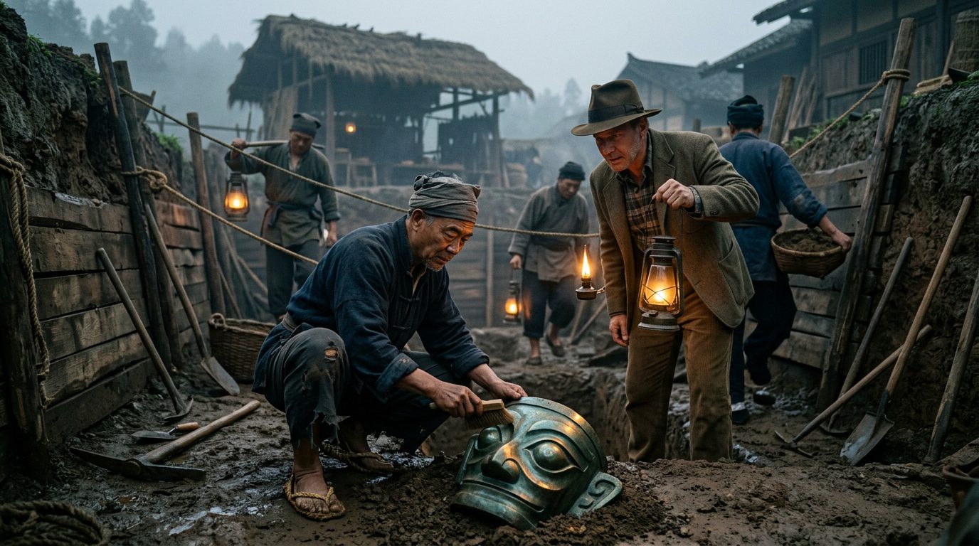 Sanxingdui: The Bronze Masks That Challenged China’s Past - Historical illustration