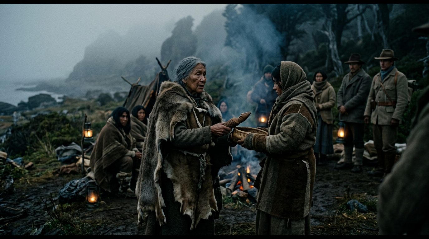 Selk’nam Initiation Rites Vanished With Last Deaths - Historical illustration