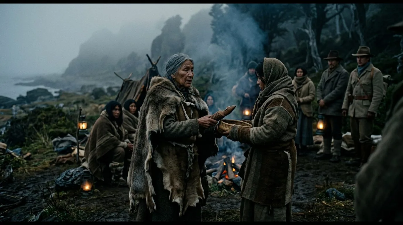 Selk’nam Initiation Rites Vanished With Last Deaths - Historical illustration