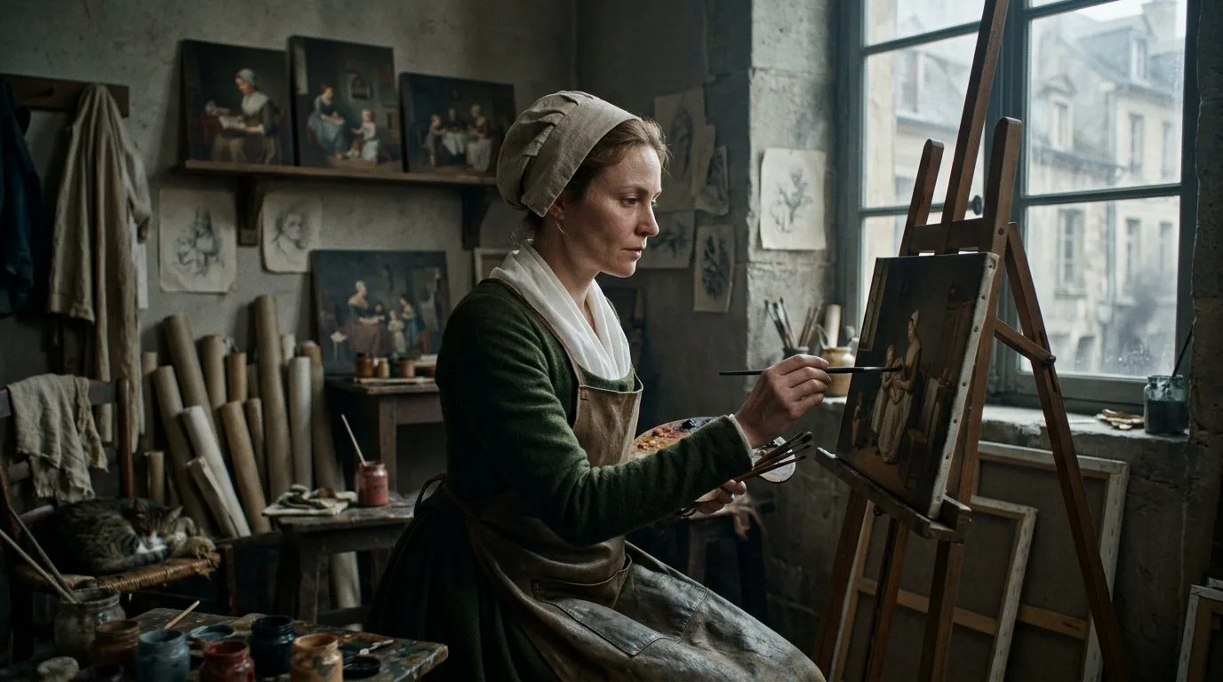 Marguerite Gérard - Genre Painting Innovator - Historical illustration
