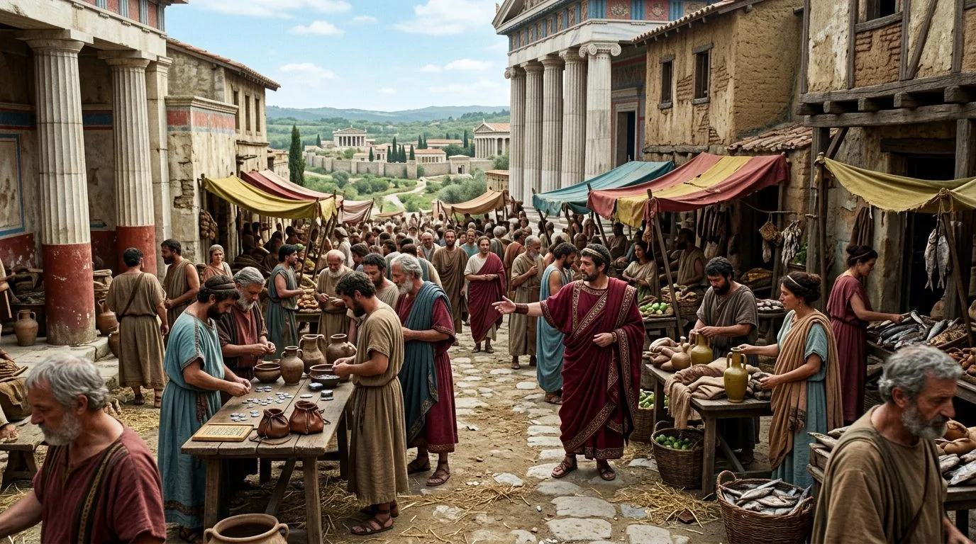 Elis Controlled Olympia and Made Fortunes From the Olympic Games - Historical illustration