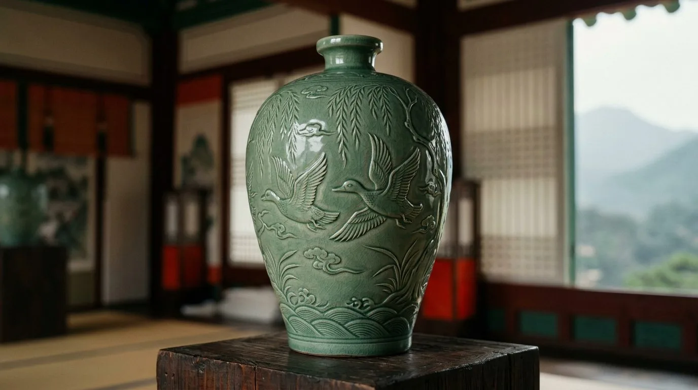 Oil Bottle That Captured Nature’s Movement - Historical illustration