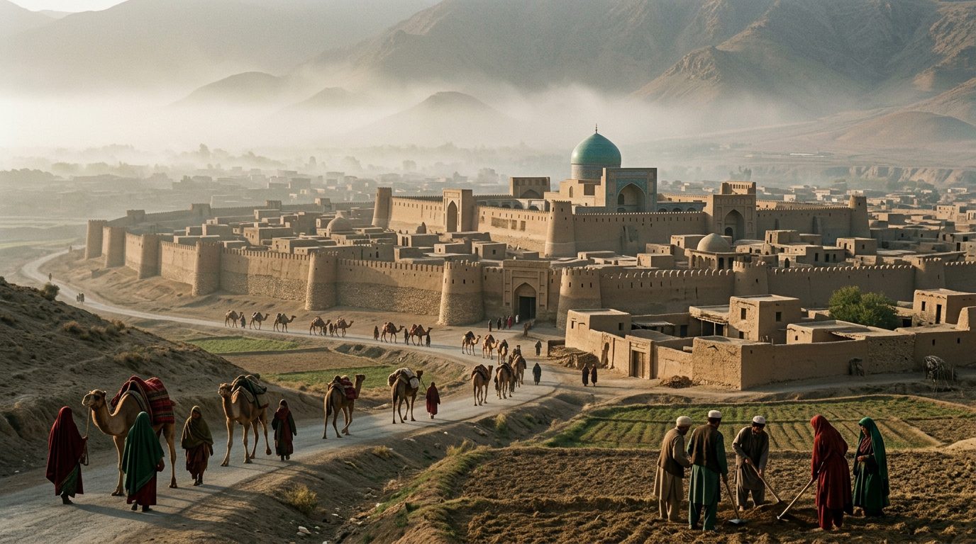 Balkh: The Mother of Cities - Historical illustration