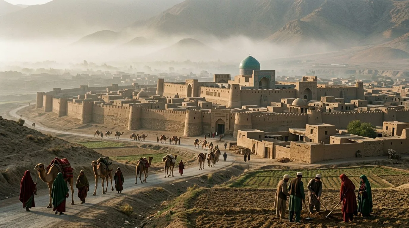 Balkh: The Mother of Cities - Historical illustration