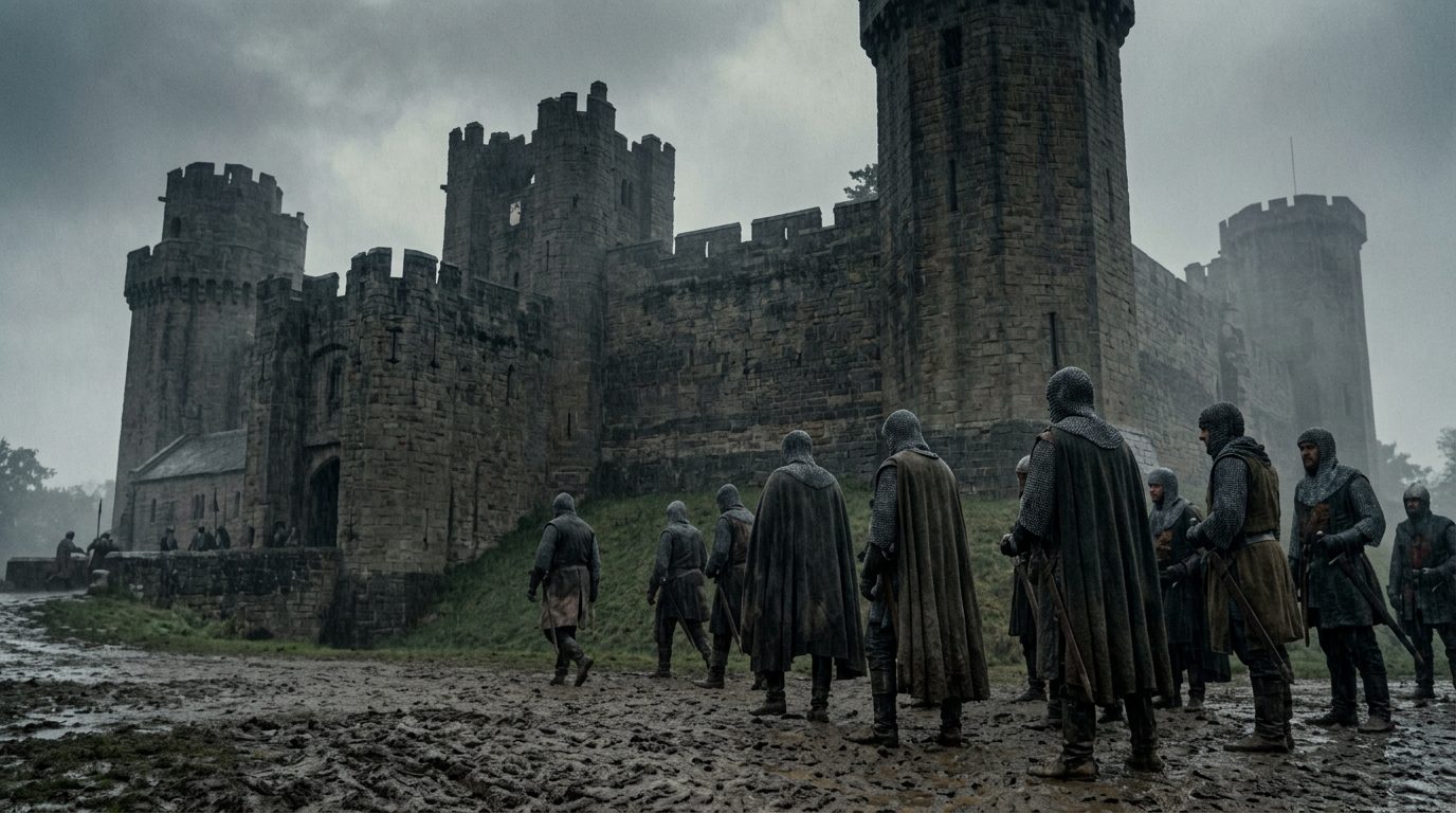 Castle Architecture Itself Weaponized Fear and Intimidation - Historical illustration