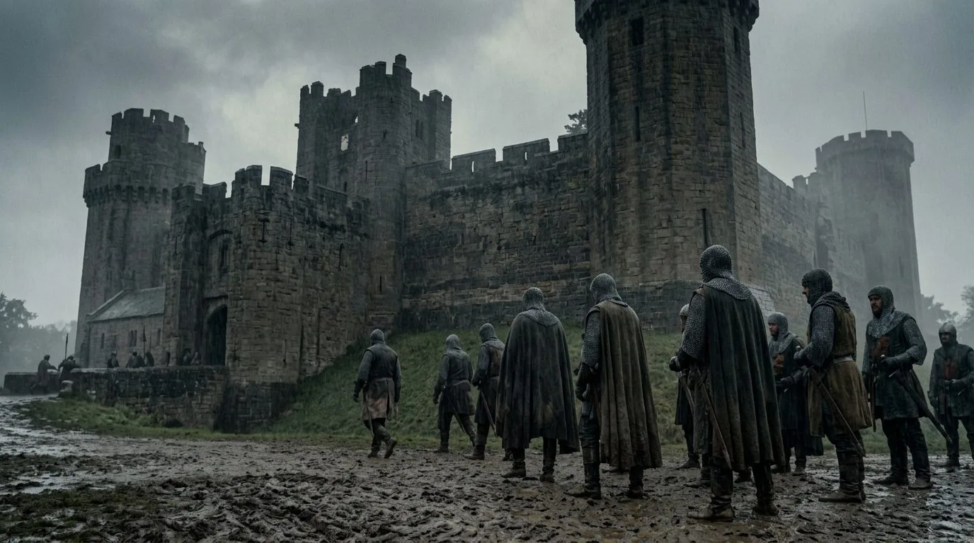 Castle Architecture Itself Weaponized Fear and Intimidation - Historical illustration