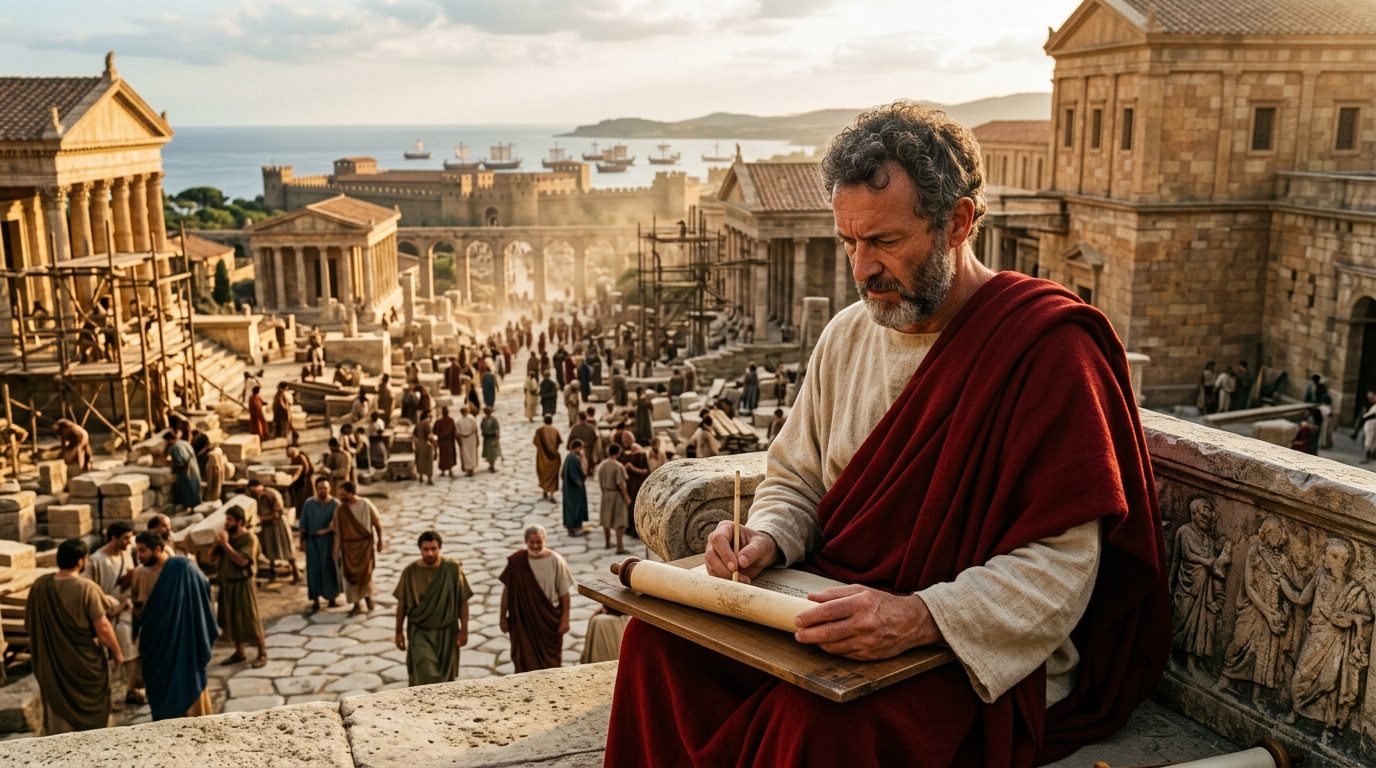 Virgil’s Aeneid: The Poem That Built an Empire’s Soul - Historical illustration