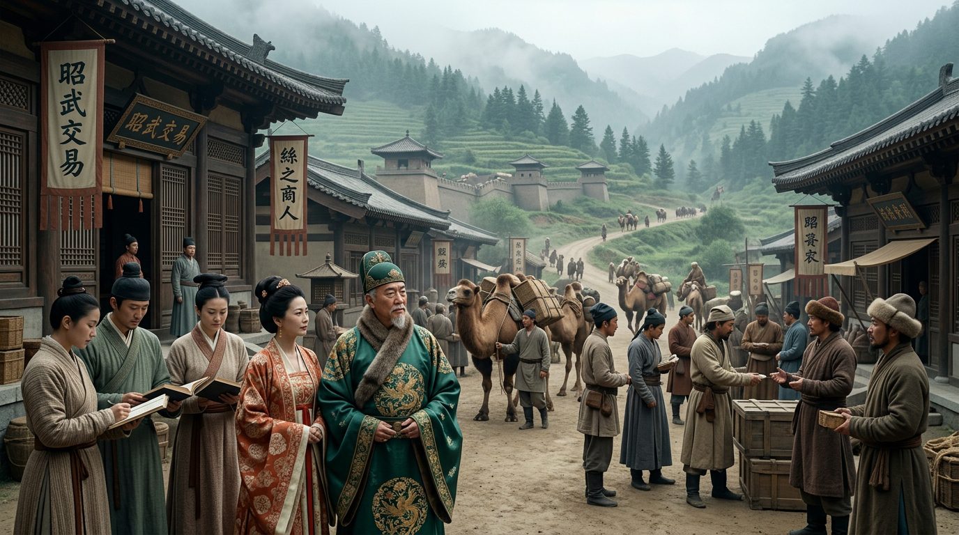 The Zhaowu Clan: Aristocrats Who Built a Trading Empire - Historical illustration