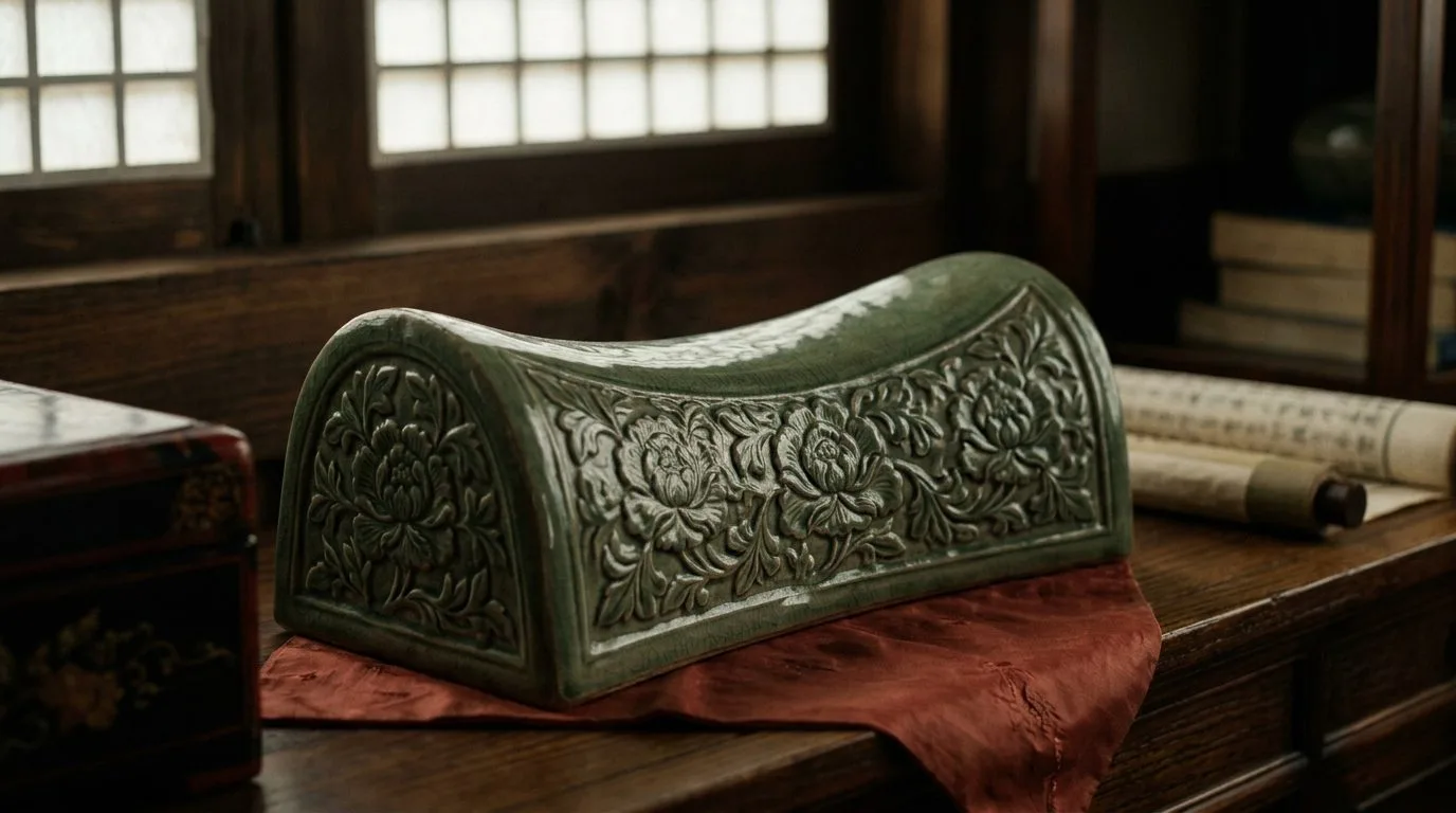Ceramic Pillow That Redefined Comfort And Status - Historical illustration