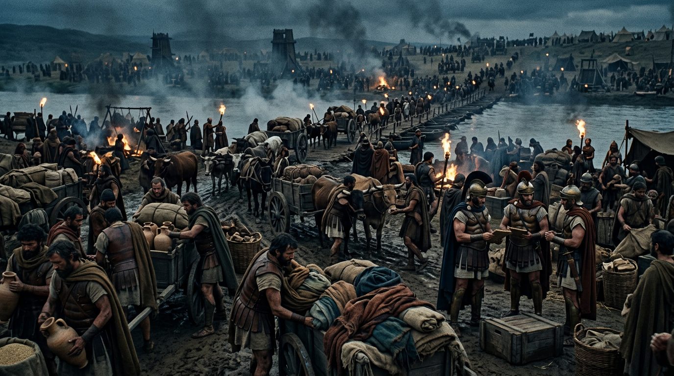 Military Logistics: The Unsung Hero of Conquest - Historical illustration
