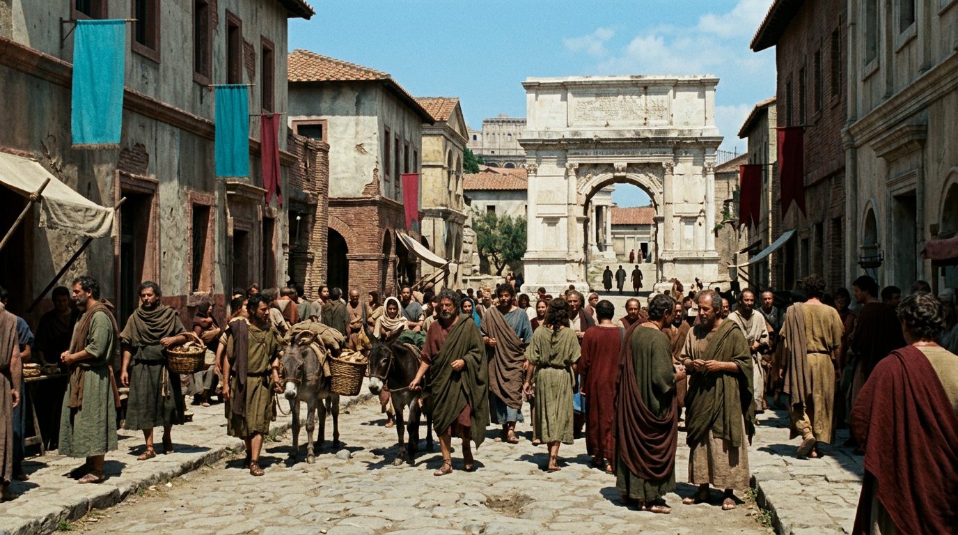 Victorious Gladiators Earned More Than Generals - Historical illustration