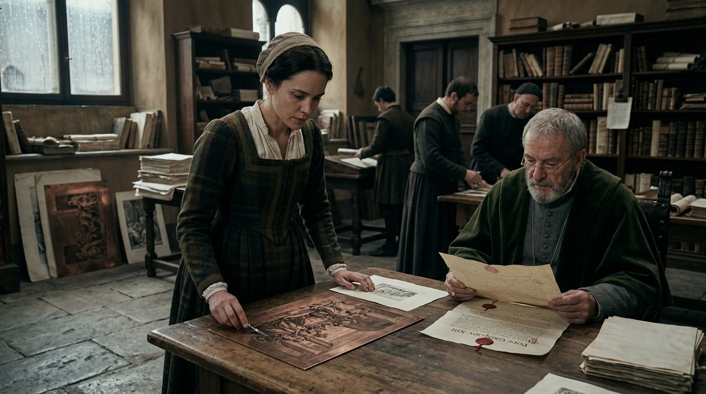 Diana Scultori Became the First Woman to Publish Prints Under Her Own Name - Historical illustration