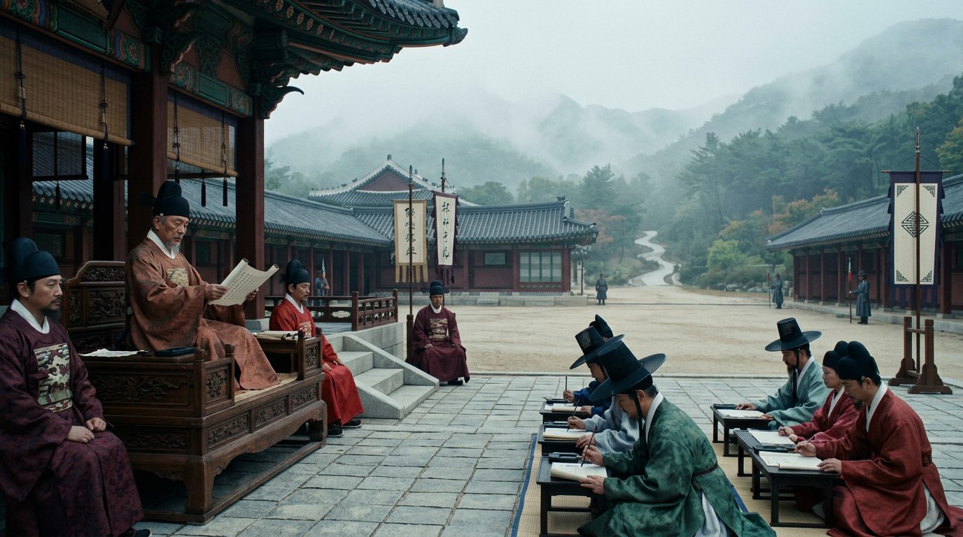 The System’s Influence Spread Across East Asia - Historical illustration