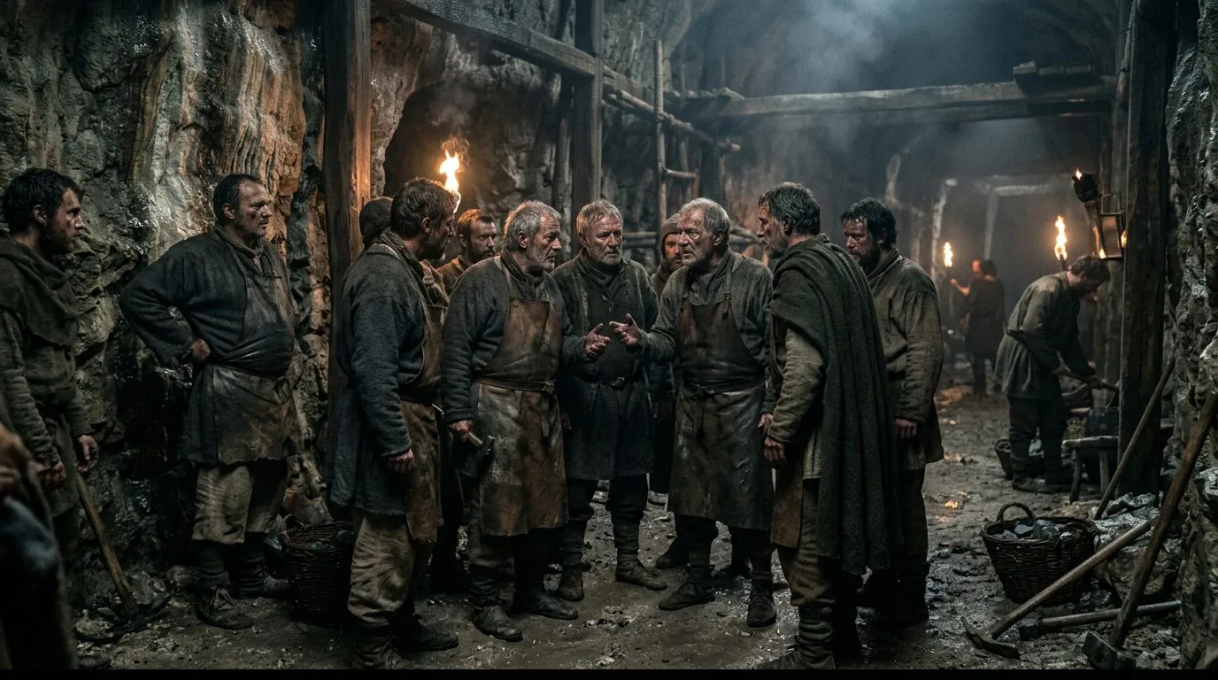 10. Dalmatian Miners Created Rome’s First Labor Union - Historical illustration