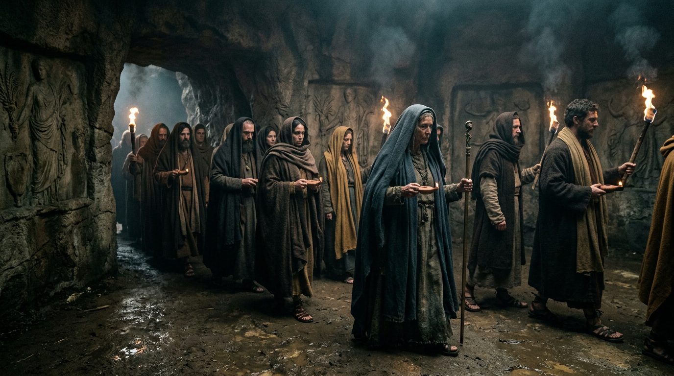 8. Mystery Cults: Rome’s Secret Religions Dragged Into the Light - Historical illustration