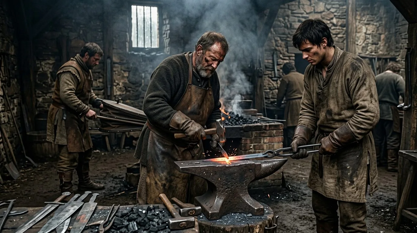 4. Toledo Sword Makers – Spanish Steel Perfection - Historical illustration